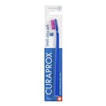 Ficha técnica e caractérísticas do produto Escova de Dente Ultra Soft Azul Escuro - Cerdas Pink - Curaprox