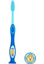 Ficha técnica e caractérísticas do produto Escova de Dentes Chicco Baby Azul - (3 - 6 ANOS)