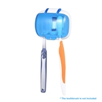 Ficha técnica e caractérísticas do produto Escova de dentes Esterilizador Wall-montado lâmpada UV Desinfecção Box Anti-bactérias