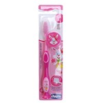 Escova de Dentes Infantil Chicco 3-6 Anos Rosa