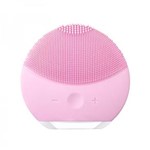 Ficha técnica e caractérísticas do produto Escova de Limpeza Massageadora Facial Rosa