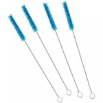 Ficha técnica e caractérísticas do produto Escova de Limpeza para Mamadeira Kit com 4 Unidades Azul Dr Brown`s