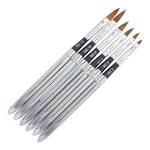 Ficha técnica e caractérísticas do produto Escova de unha arte Builder 6PCS Gel UV escova pintura desenho caneta para Manicure
