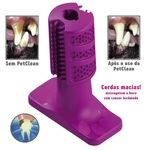 Ficha técnica e caractérísticas do produto Escova Dental Canina Pet Clean - Rosa