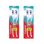 Ficha técnica e caractérísticas do produto Escova Dental Colgate 360 Graus Leve 2 Pague 1 - 2 Packs - Colgate