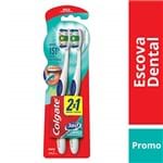 Ficha técnica e caractérísticas do produto Escova Dental Colgate 360º Original 2unid Promo Leve 2 Pague 1