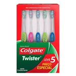 Ficha técnica e caractérísticas do produto Escova Dental Colgate Twister 5 Unidades