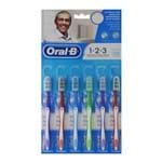 Ficha técnica e caractérísticas do produto Escova Dental Oral-b 123 Ct 6un ED ORAL-B 123 CT 6UN
