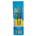Ficha técnica e caractérísticas do produto Escova Dental Oral B 123 Limpeza Brilhante Leve 3 Pague 2