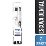 Escova Dental Oral-B 3D White Whitening Therapy Purification 2 Unidades ED ORAL-B WHITENING THERAPHY C/2UN PURIFICATION