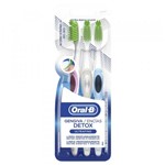 Ficha técnica e caractérísticas do produto Escova Dental Oral-B Detox da Gengiva com 3 Unidades - Oral B