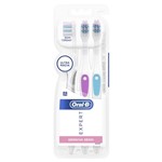 Ficha técnica e caractérísticas do produto Escova Dental Oral B Expert Gengiva Sensível Ultra Macia com 3 Unidades