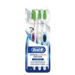 Ficha técnica e caractérísticas do produto Escova Dental Oral B Gengiva Detox Ultrafino Extra Macia Cores Sortidas 3 Unidades