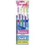 Ficha técnica e caractérísticas do produto Escova Dental Oral-B Indicator Color Collection - 4 Unidades