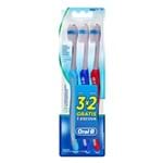 Ficha técnica e caractérísticas do produto Escova Dental Oral B Indicator Macia Cabeça 35 Cores Sortidas Leve 3 Pague 2