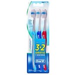 Ficha técnica e caractérísticas do produto Escova Dental Oral-B Indicator Plus 35 Macia Leve 3 Pague 2