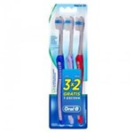 Ficha técnica e caractérísticas do produto Escova Dental Oral-B Indicator Plus Macia 30 Leve 3 Pague 2