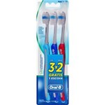 Ficha técnica e caractérísticas do produto Escova Dental Oral-B Indicator Plus Macia 35 3 Unidades
