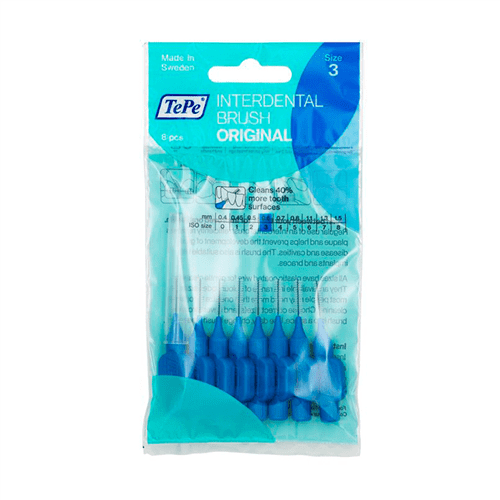 Ficha técnica e caractérísticas do produto Escova Dental Tepe Interdental Azul 0,6mm