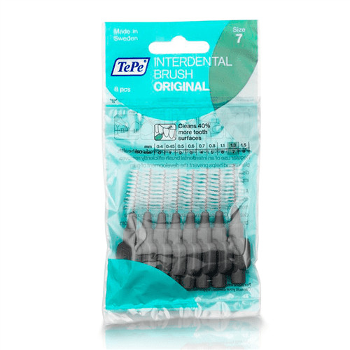Ficha técnica e caractérísticas do produto Escova Dental Tepe Interdental Cinza 1,3mm
