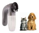 Ficha técnica e caractérísticas do produto Escova Elétrica Aspirador Suga Pelo Pet Cachorro E Gato