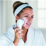 Ficha técnica e caractérísticas do produto Escova Elétrica Limpeza Facial Massageadora Esfoliação Spa - S/m