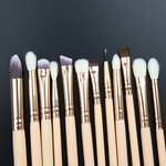 Ficha técnica e caractérísticas do produto Escova Foundation Makeup Escova Eye Brush Set punho de madeira de l? Maquiagem
