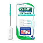 Ficha técnica e caractérísticas do produto Escova Interdental Gum Soft Picks com 40 Unidades