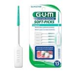 Ficha técnica e caractérísticas do produto Escova Interdental Gum Soft-Picks Original com 15 Unidades