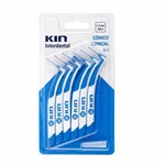 Ficha técnica e caractérísticas do produto Escova Kin Interdentária Conica (1,3mm - ISO4) - Azul - Pharmakin
