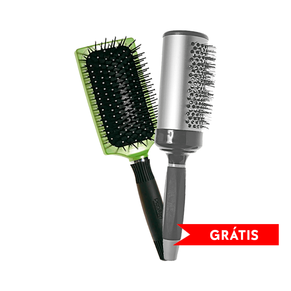 Ficha técnica e caractérísticas do produto Escova ProArt Raquete Verde Grátis Escova Ricci 98105