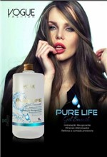 Ficha técnica e caractérísticas do produto Escova Progressiva em Gel Pure Life Vogue Fashion 1Litro