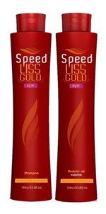 Ficha técnica e caractérísticas do produto Escova Progressiva Speed Liss Gold Açaí 2x1000ml