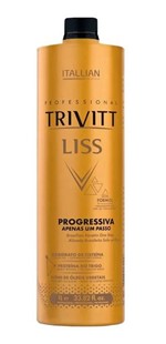 Ficha técnica e caractérísticas do produto Escova Progressiva Trivitt Liss 1l Sem Formol Passo Único