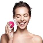 Escova Sônica para Limpeza Facial Bella Mini Multilaser Recarregável Rosa - HC183