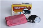 Ficha técnica e caractérísticas do produto Esfigmomanômetro Aneróide Premium Rosa