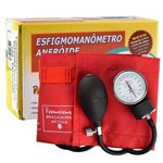 Ficha técnica e caractérísticas do produto Esfigmomanômetro G-tech Premium VERMELHO
