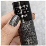 Ficha técnica e caractérísticas do produto Esmalte 7free Glitter Black Cristal 10ml - Divamor