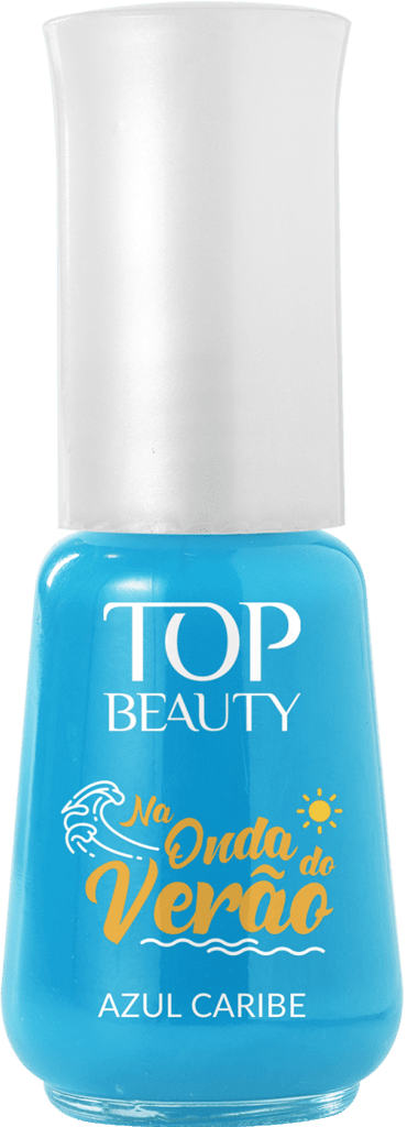 Ficha técnica e caractérísticas do produto Esmalte Azul Caribe (Cor 172) Top Beauty