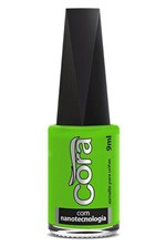 Ficha técnica e caractérísticas do produto Esmalte Cora 9ml Black 15 Neon Green