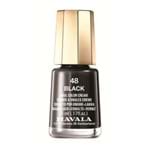 Ficha técnica e caractérísticas do produto Esmalte Cremoso Mavala Mini Color 5ml Tons Variados 48 - Black