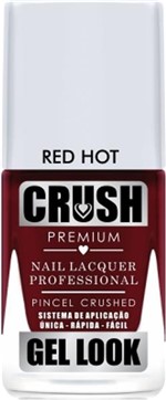 Ficha técnica e caractérísticas do produto Esmalte Crush 9 Ml - Red Hot