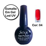 Ficha técnica e caractérísticas do produto Esmalte em Gel LED UV Sioux Gecika COR 04 - Gécika