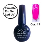 Ficha técnica e caractérísticas do produto Esmalte em Gel LED UV Sioux Gecika COR 17 - Gécika