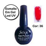 Ficha técnica e caractérísticas do produto Esmalte em Gel LED UV Sioux Gecika COR 36 - Gécika