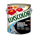 Ficha técnica e caractérísticas do produto Esmalte Fosco Base Água Preto 3.600L Lukscolor