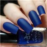 Esmalte Fosco Blue Velvet