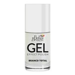 Ficha técnica e caractérísticas do produto Esmalte Gel Branco Total 9ml Bella Brazil