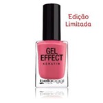 Ficha técnica e caractérísticas do produto Esmalte Gel Effect Keratin Hinode Splash Pink 21 10ml - Splash Pink
