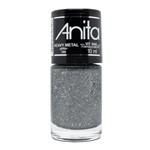 Ficha técnica e caractérísticas do produto Esmalte Glitter Anita 10ml - Heavy Metal
